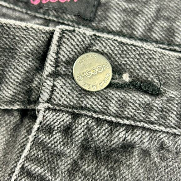 Vintage Black High Rise Women Jeans - Picture 6 of 11